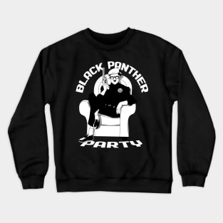 Black Panther Party Logo Crewneck Sweatshirt